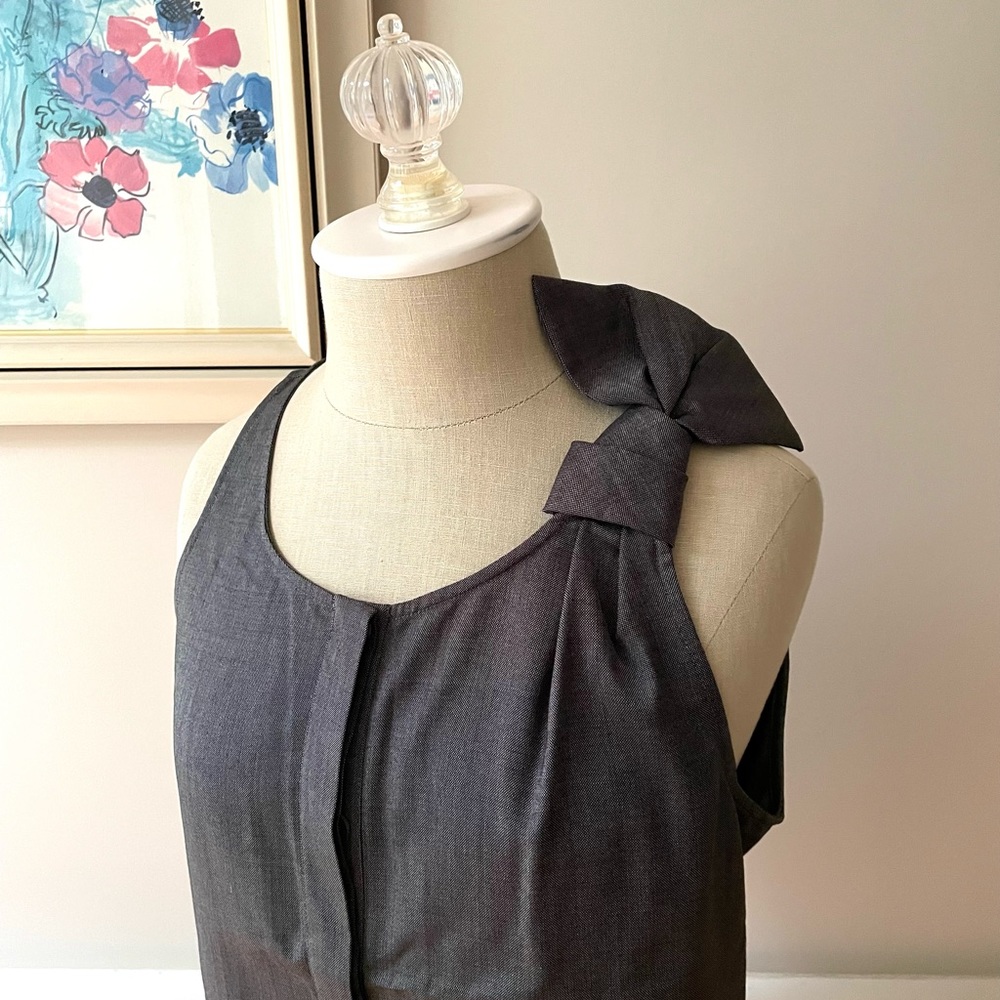 Giorgio Armani Grey Blouse Size 42